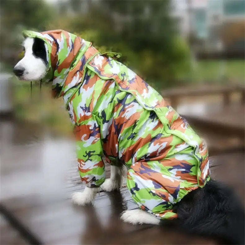 Dog Raincoat-Waterproof Jumpsuit...
