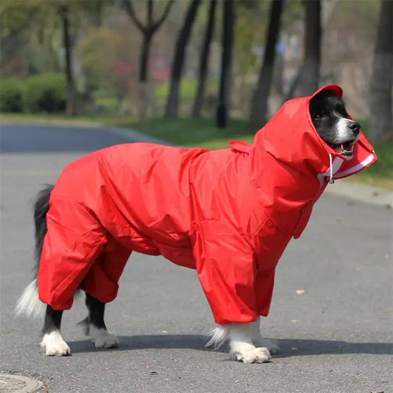 Dog Raincoat-Waterproof Jumpsuit...