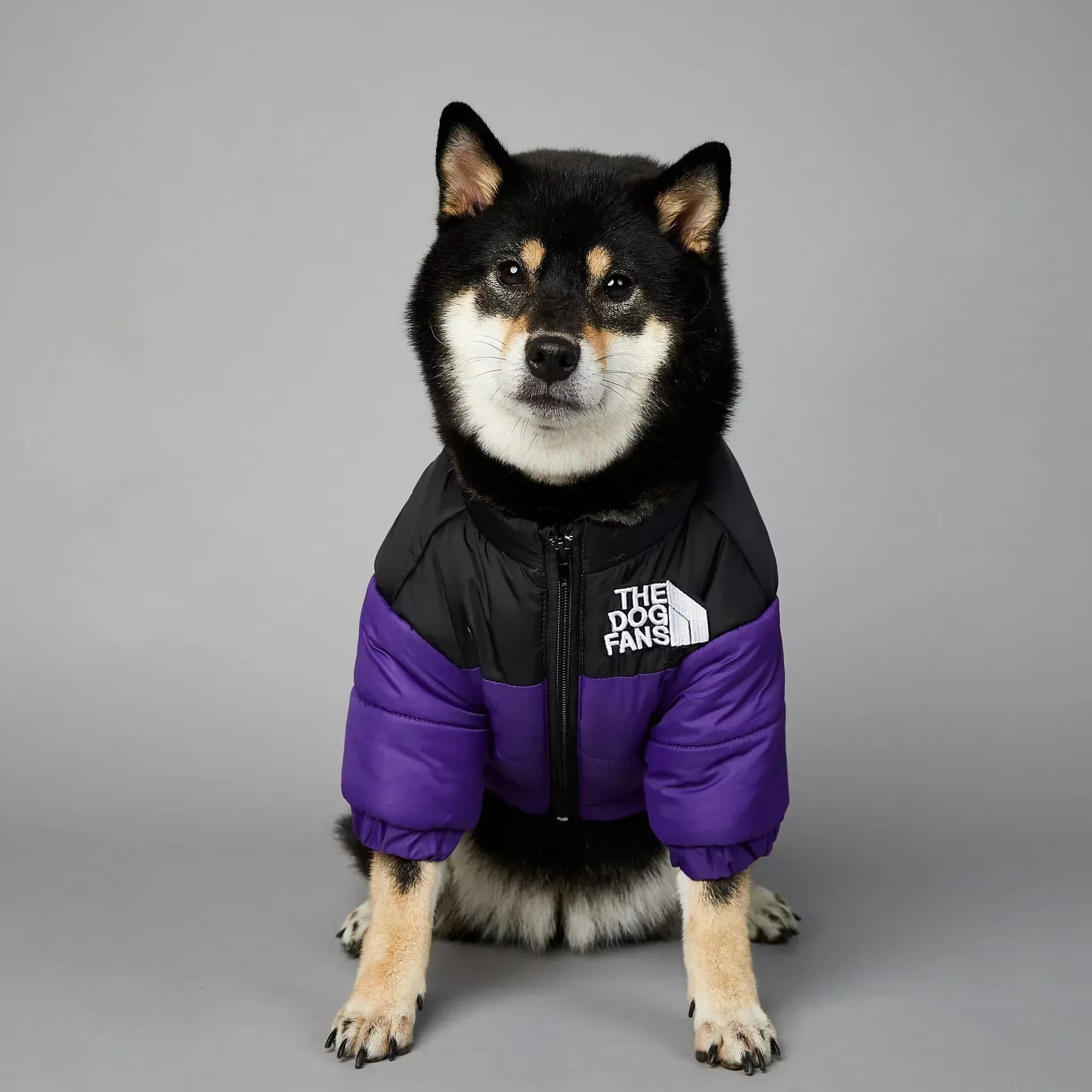 Puppy Coat Dog down Jacket the Dog Fans Winter Pet Clothes for Small Medium Dogs Warm Thick Dog Vest French Bulldog