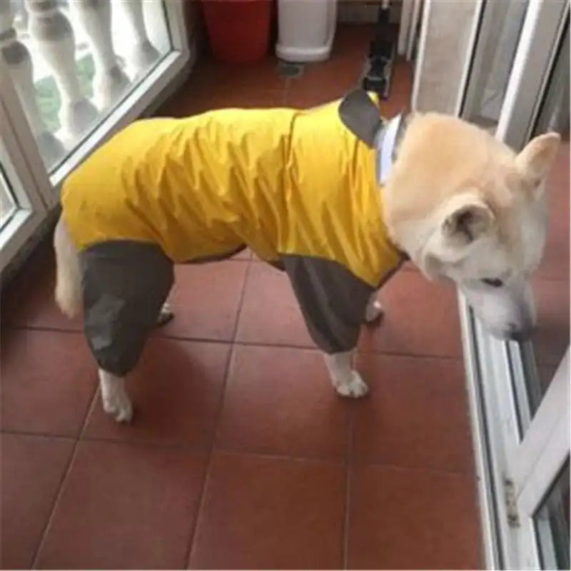 Dog Raincoat-Waterproof Jumpsuit...